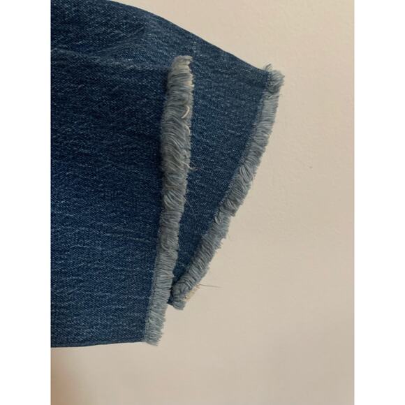 Torrid High Rise Button Fly Straight 14R NWT Denim Distressed Women Cropped Jean - Picture 4 of 10